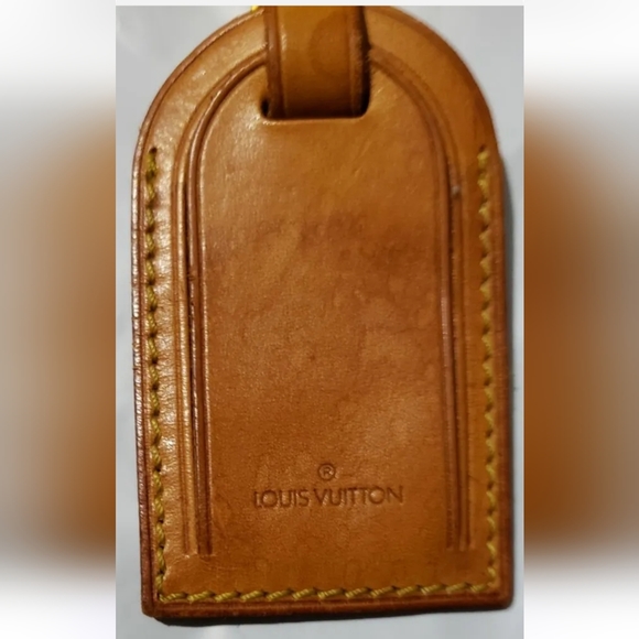 Louis Vuitton Luggage Tag NM Vachetta Leather Neutral - Picture 2 of 7